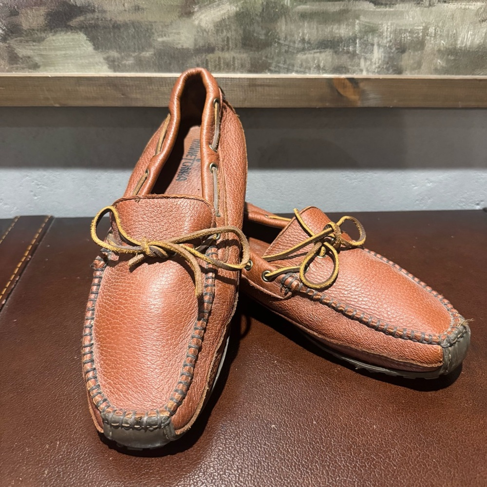 Men's Minnetonka Leather Loafers